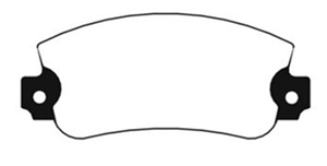 PASTILLAS LITTON RENAULT 12 Mod. Nuevo (DACIA)/ FIAT