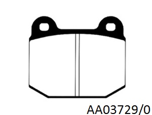 PASTILLAS LITTON DODGE 1500 1.8/CHEVROLET/ALFA ROMEO 