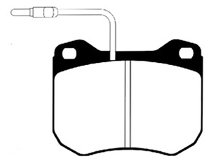 PASTILLAS LITTON PEUGEOT 505 Iny./604/405 imp. (DE