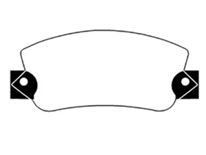 PASTILLAS LITTON RENAULT 12 BREAK/DACIA               