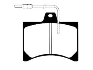 PASTILLAS LITTON CITROEN VISA DELANTERA 79/82          