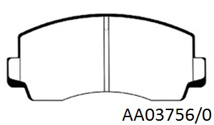 PASTILLAS LITTON MITSUBISHI SAPORO/GALANT-TOYOTA C