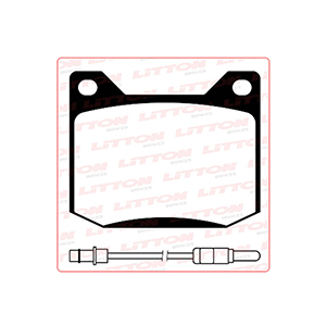 PASTILLAS LITTON PEUGEOT 504 GR/PICK-UP CON SENSOR