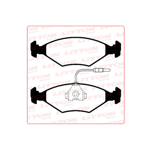 PASTILLAS LITTON PEUGEOT 504/505 93 CON SENSOR    