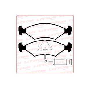 PASTILLAS LITTON FORD SIERRA 2.3/ESCORT C/SENSOR  