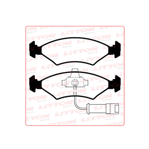 PASTILLAS LITTON FORD COURIER/ESCORT 1.1/1.6L/FIES