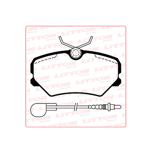 PASTILLAS LITTON PEUGEOT 405 DELANTERA            