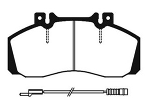 PASTILLAS LITTON M.BENZ 917-710 CON CABLE         