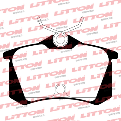 PASTILLAS LITTON Fluence 2010/... Trasera