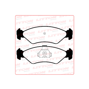 PASTILLAS LITTON FORD FIESTA MOD. NUEVO ESTRELLA G