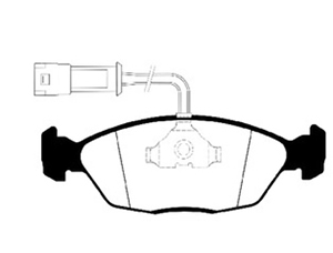 PASTILLAS LITTON FORD GALAXI 2.3 NVO MODELO VW