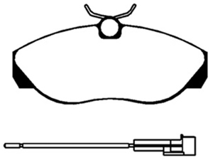 PASTILLAS LITTON PEUGEOT BOXER/FIAT DUCATO/JUM