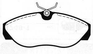 PASTILLAS LITTON PEUGEOT BOXER 1.9/FIAT DUCATO S/C