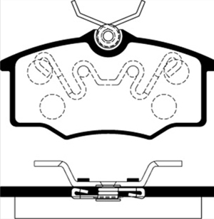 PASTILLAS LITTON CORSA 1.0/1.4/1.6-CORSA PICK-UP 1