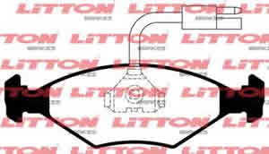 PASTILLAS LITTON Elba 85/97 // Fiorino 87/93 // Palio ED 1.0