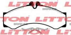 PASTILLAS LITTON M.BENZ SPRINTER 1996/97