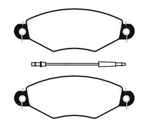 PASTILLAS LITTON PEUGEOT 206 1.1/1.4/1.6/1.9C