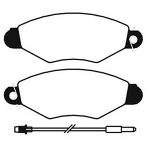 PASTILLAS LITTON PEUGEOT 206/CITR.XSARA C/SENS