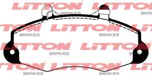 PASTILLAS LITTON FORD TRANSIT RODADO 14 C/SENSOR S