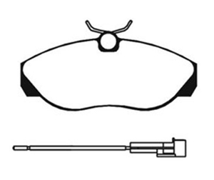 PASTILLAS LITTON PEUGEOT BOXER/FIAT DUCATO/JUM