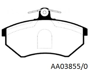 PASTILLAS LITTON V.W.GOLF/PASSAT 1990/96