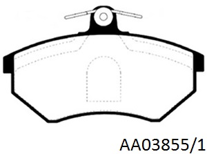 PASTILLAS LITTON VOLKSWAGEN GOLF ALEMAN/PASSAT/   