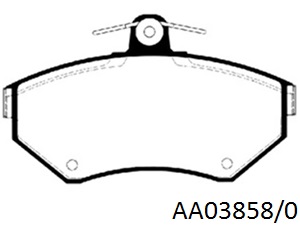 PASTILLAS LITTON V.W.PASSAT GRUESA/AUDI A