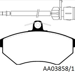PASTILLAS LITTON V.W.PASSAT BERLINA VARIANT 1.6i-