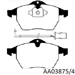 PASTILLAS LITTON AUDI A6 - A6 QUATTRO - A8 - 