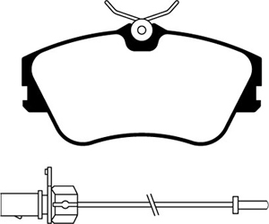 PASTILLAS LITTON V.W.TRANSPORTER IV 1999/..