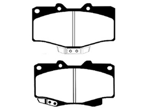 PASTILLAS LITTON TOYOTA 4 RUNNER HILUX 4x4 LAND CR