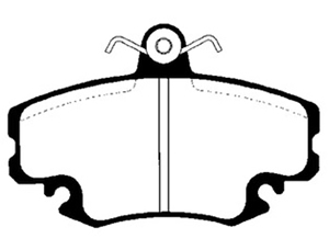 PASTILLAS LITTON RENAULT EXPRESS/TWINGO 2000      