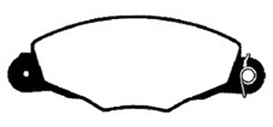 PASTILLAS LITTON CITROEN XANTIA 3.0/PEUGEOT 406   