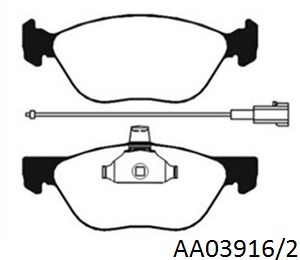 PASTILLAS LITTON ALFA ROMEO 147 1.6i-1.9 JTD