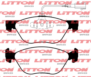 PASTILLAS LITTON Bravo 1.8 16V Absolute Dualogic 10/...
