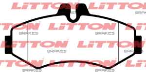 PASTILLAS LITTON SPRINTER/VITO/VIANO 97 134.4 x 64.6 x 20.8