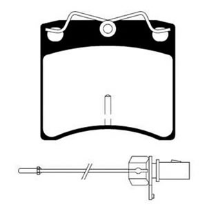 PASTILLAS LITTON V.W.CARAVELLE/TRANSPORTER 1998/99