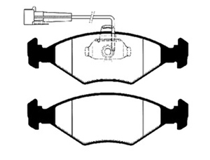 PASTILLAS LITTON FIAT PALIO/SIENA (FINA) ANCLAJE G