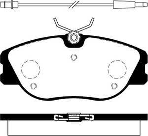 PASTILLAS LITTON CITROEN DISPATCH PEUGEOT 306 GTI