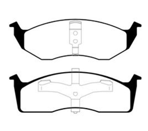 PASTILLAS LITTON DODGE INTREPID 99/03 - NEON R/T -