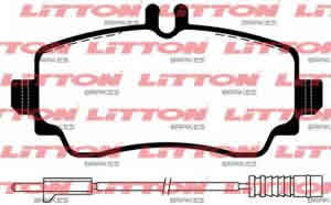 PASTILLAS LITTON MERCEDES BENZ CLASE A CON CABLE