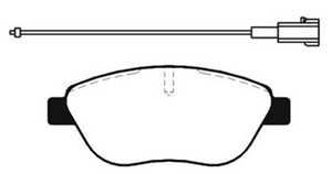 PASTILLAS LITTON FIAT STILO MULTI WAGON 1.6I 16V -