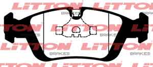 PASTILLAS LITTON BMW Serie 3 316-318-320-323