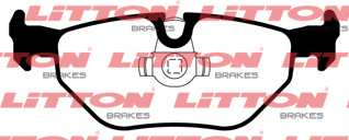 PASTILLAS LITTON BMW Serie 3 -Touring 2.0-2.5-2.8-3.0