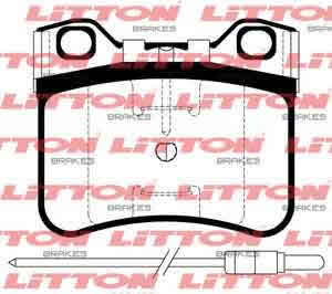 PASTILLAS LITTON AX 90/94 XANTIA 90/94 71.9x60.5x17