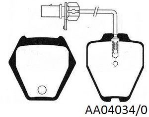 PASTILLAS LITTON A4 Berlina/Avant Allroad