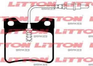 PASTILLAS LITTON Viano 2.3D - 2.3TD95/ - Viano 2.2 CDI 99/