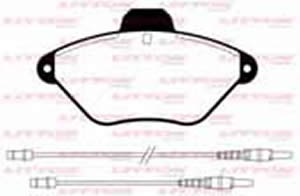 PASTILLAS LITTON Xantia Berlina/Break (X1) (03/93-01/98) // 