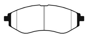 PASTILLAS LITTON DAEWOO NUBIRA 98/99 - T-MAJOR 