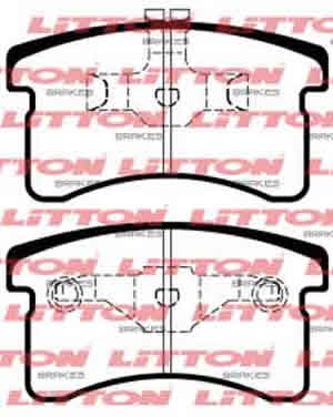 PASTILLAS LITTON Cuore III (L201) (10/90-12/94) 0.8 // Mira 